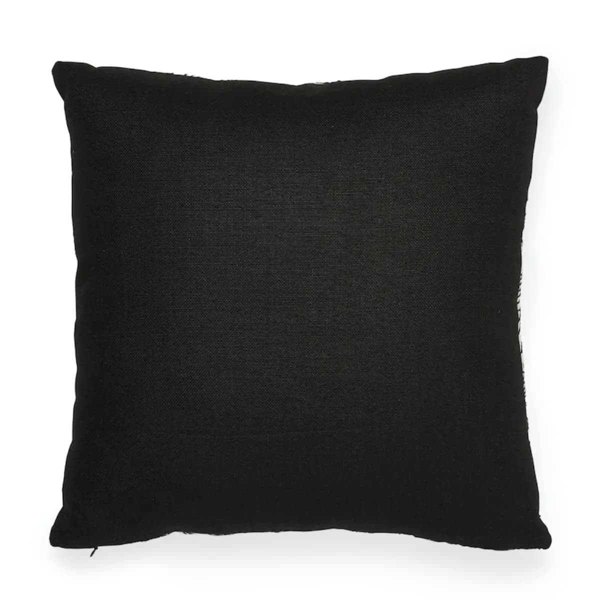 Hendrix Embroidery Pillow_ BLACK