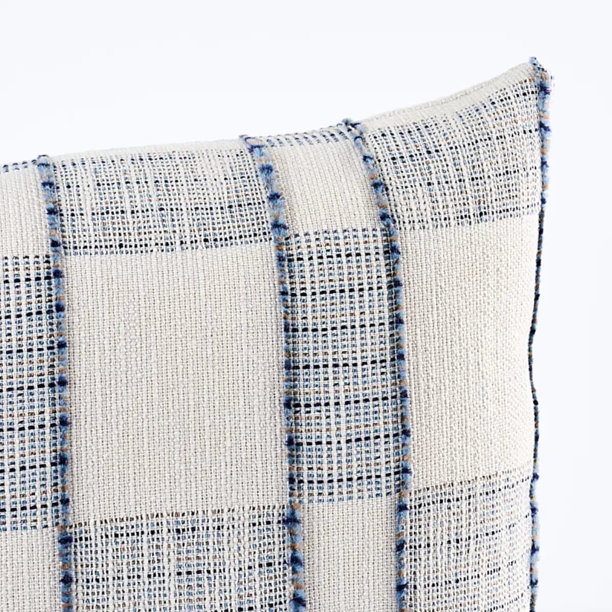 Elko Plaid Pillow_ INDIGO