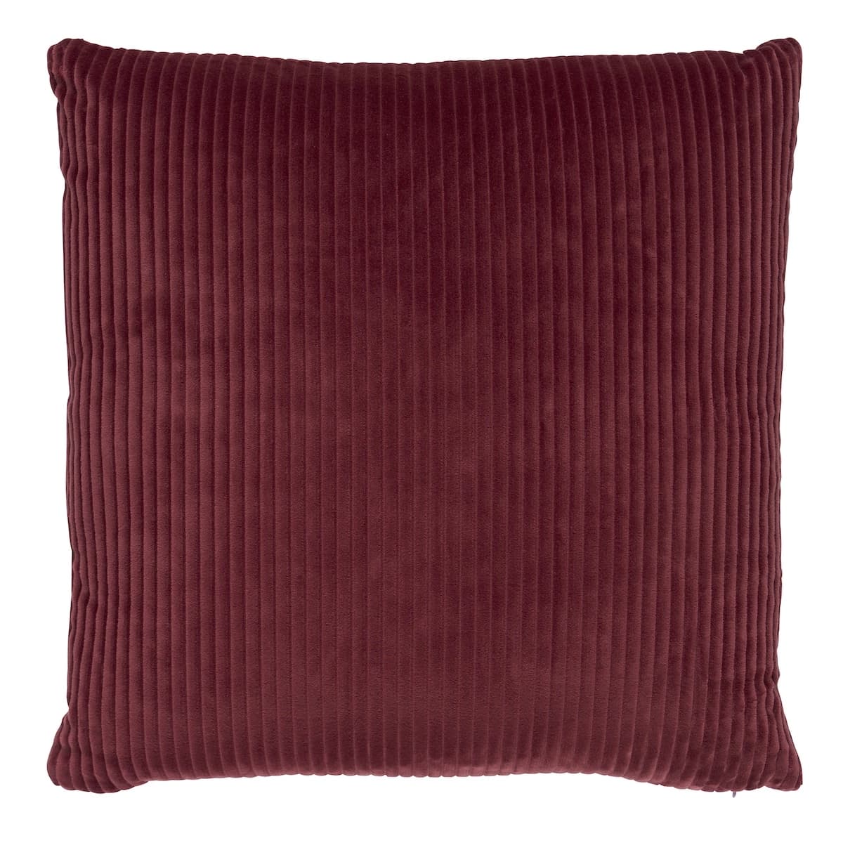 Wyatt Corduroy Pillow_ MERLOT