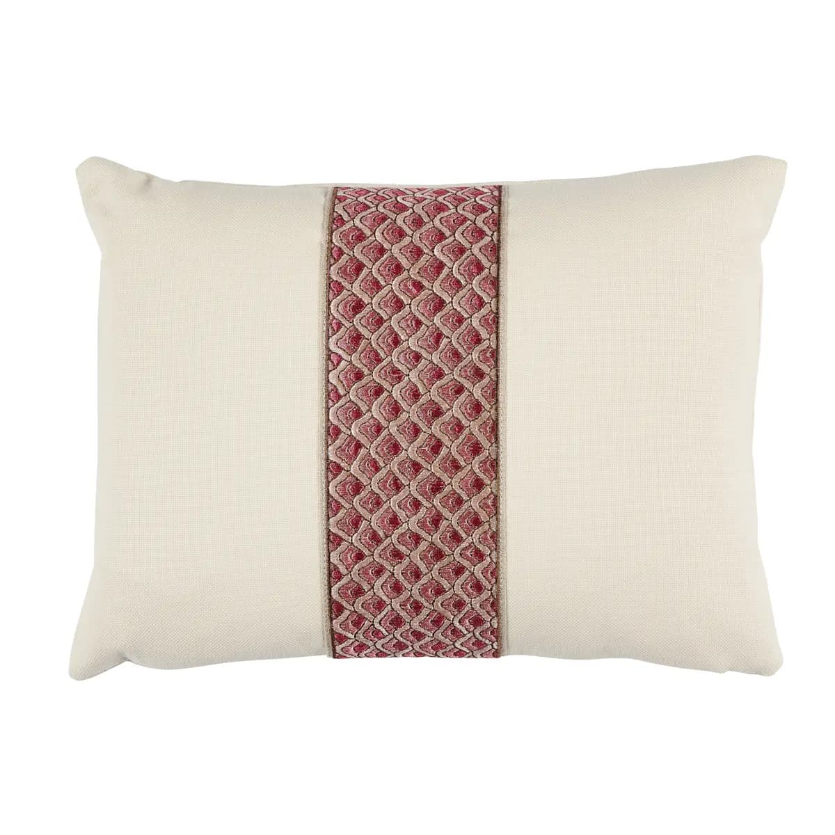 Sunrise Embroidery Pillow_ PINK