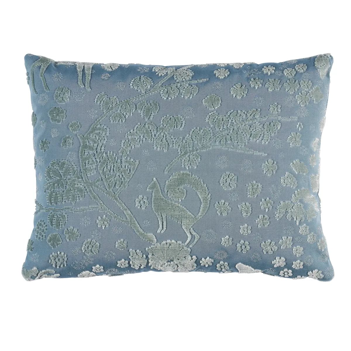 Arbor Forest Pillow_ SLATE BLUE