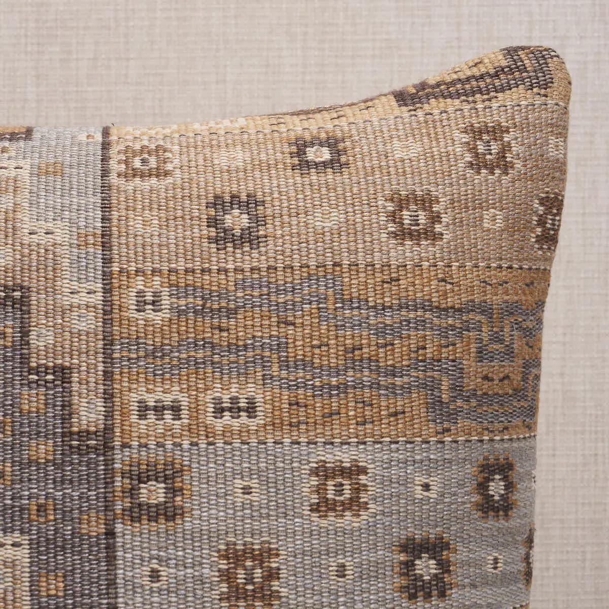 Fairuza Flatweave Pillow_ FOG