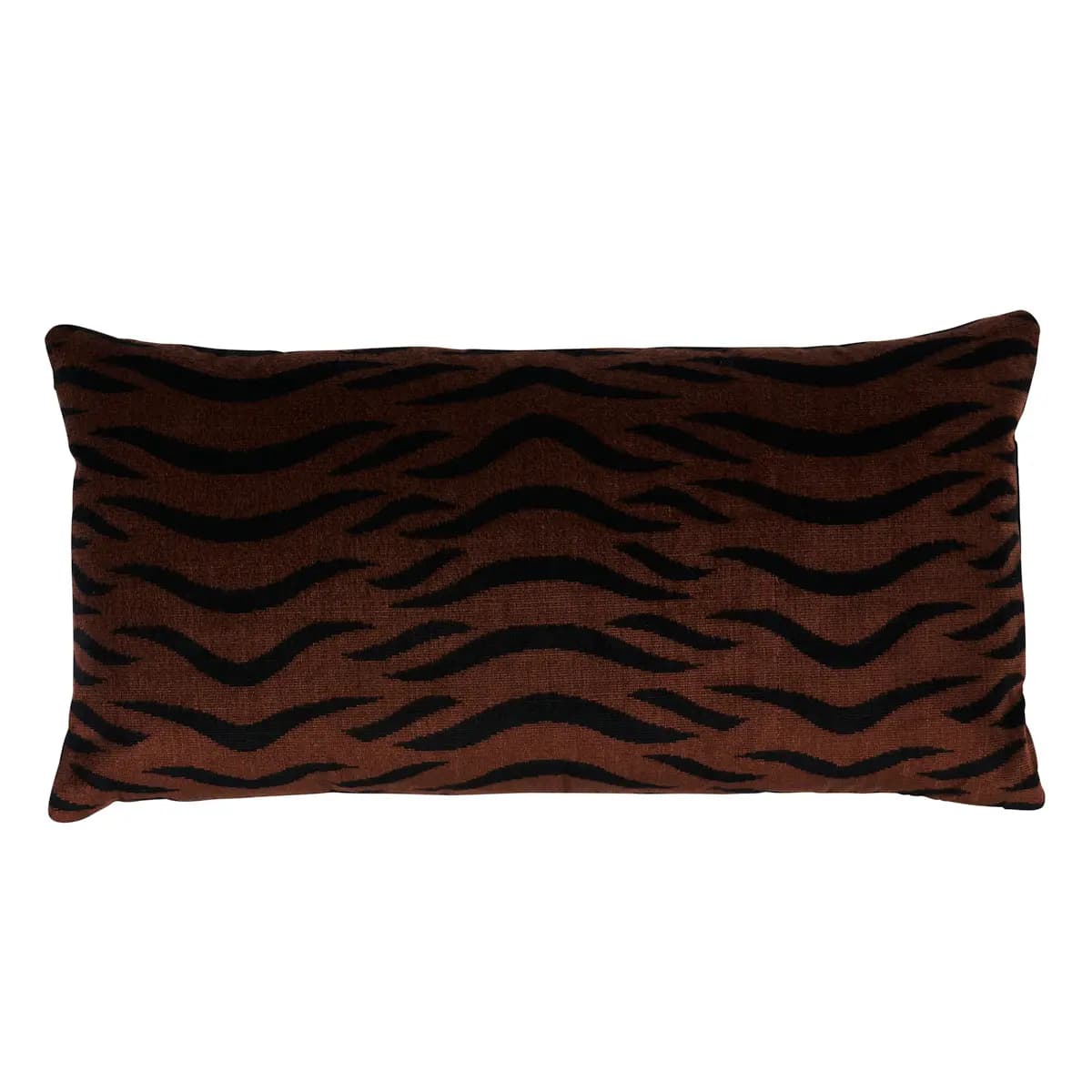 Sabi Tiger Velvet Pillow_ JAVA