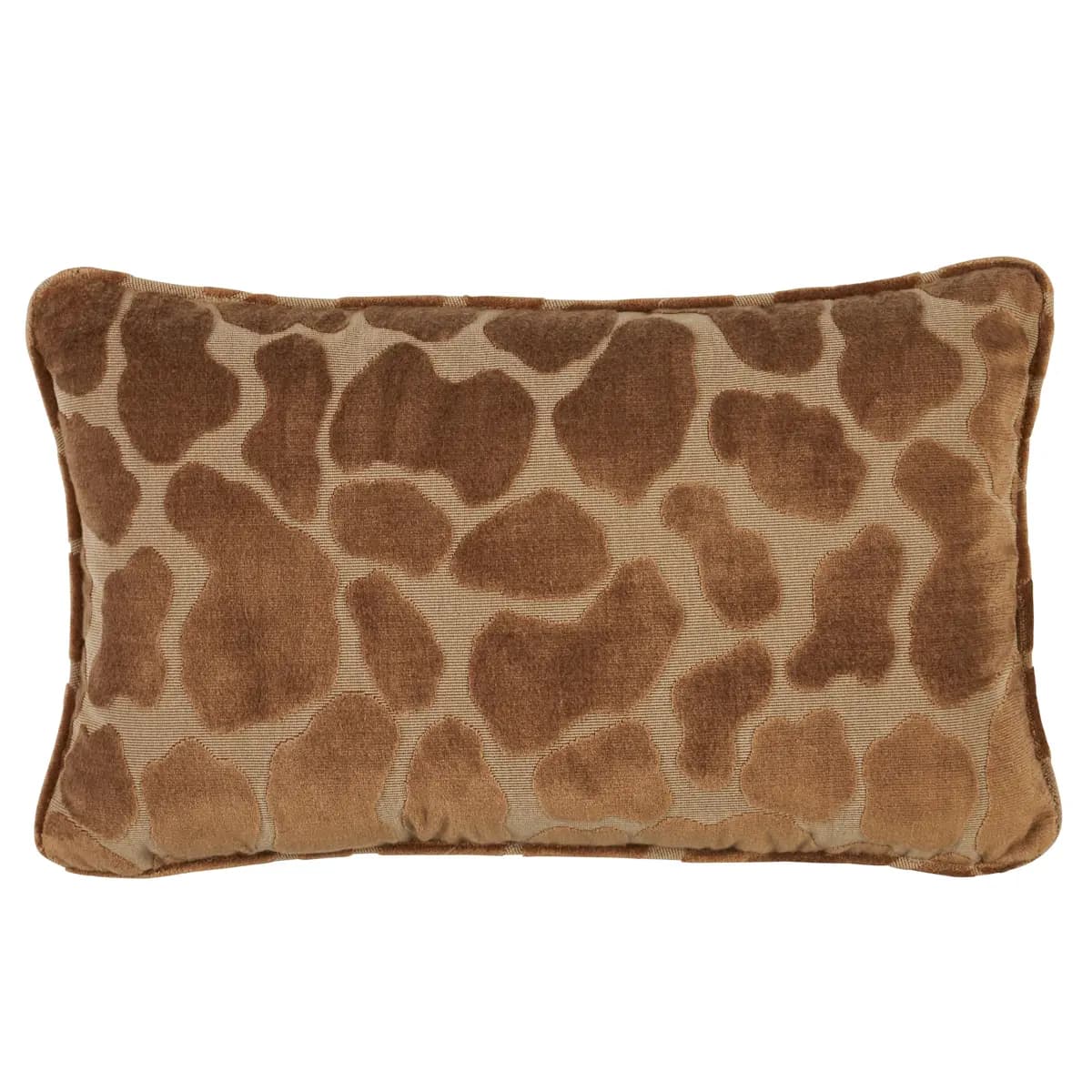 Giraffe Velvet Pillow_ SAFARI