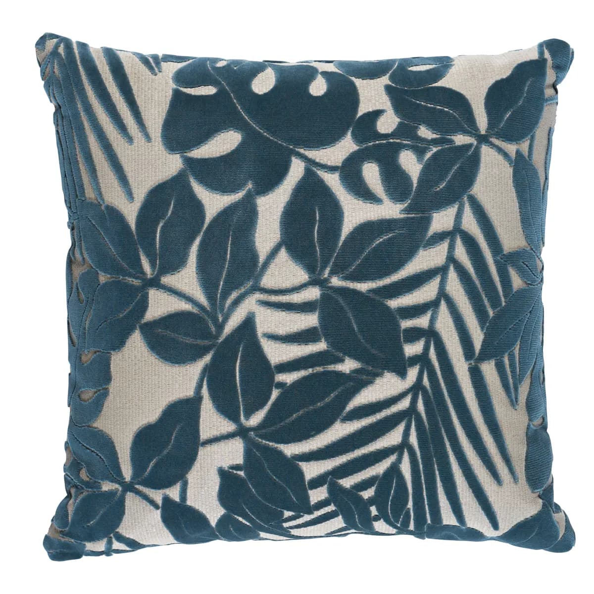 Miramar I/O Velvet Pillow_ CADET
