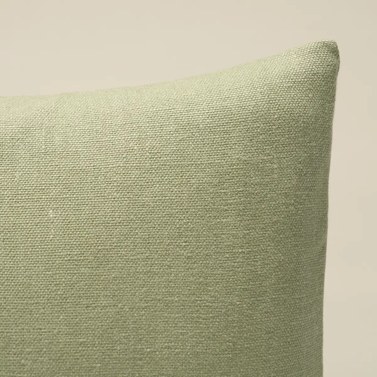 Jumi Stonewashed Linen Pillow_ SAGE