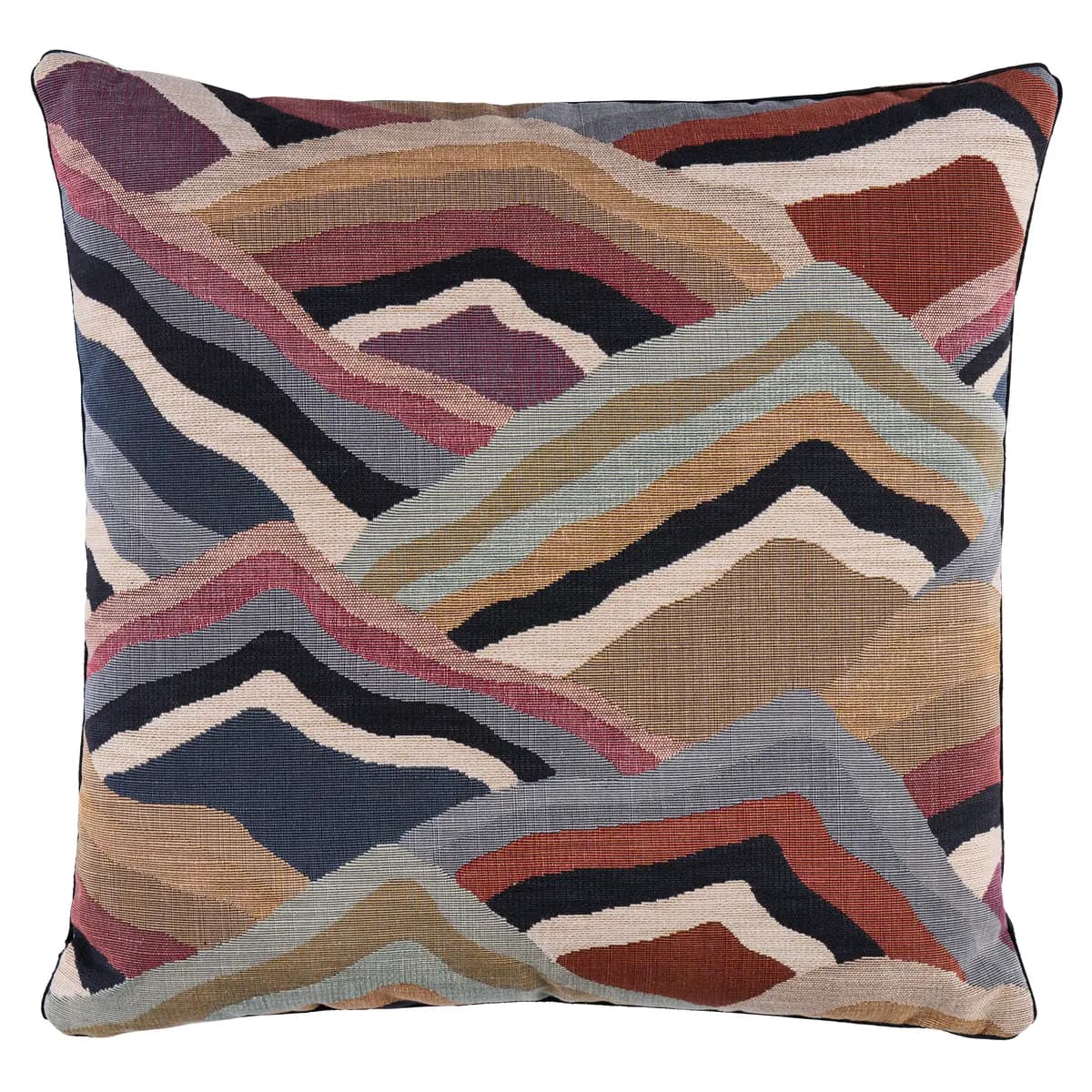 Avala Hills Pillow_ EARTHY MULTI