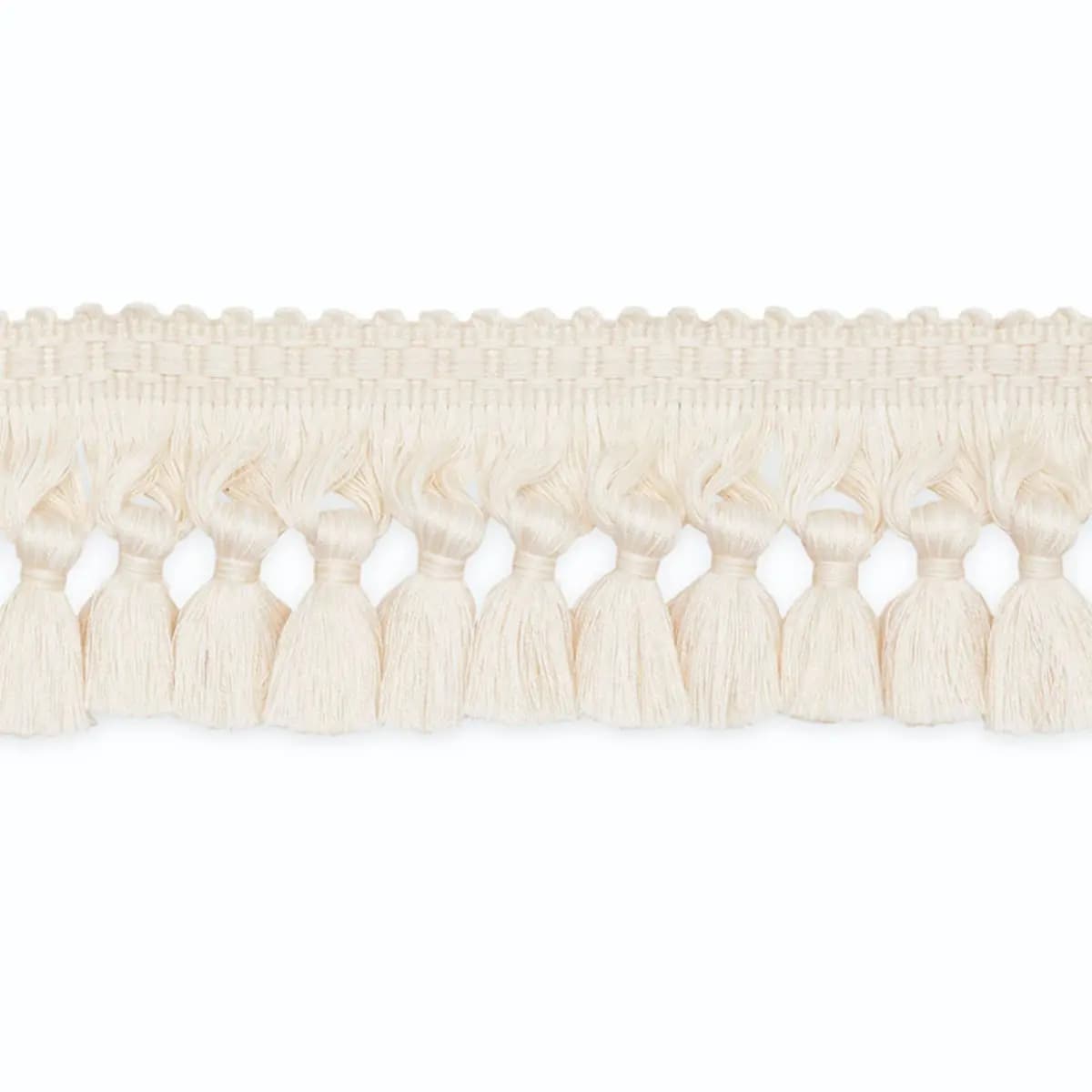 NINA TASSEL FRINGE 2-1/4"_ NATURAL - 2.25"