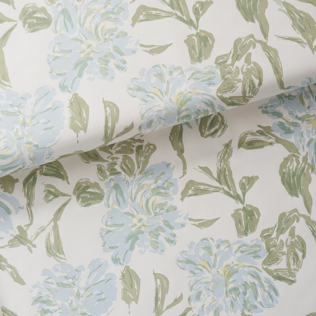 PEONY_ GREEN & SOFT BLUE
