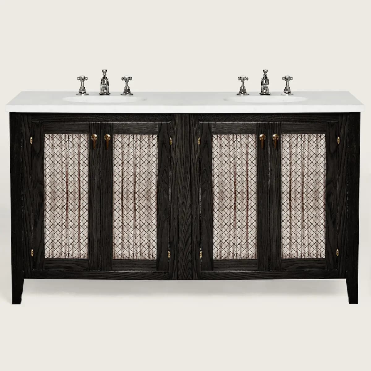 Anna Vanity with Curtain_ EBONY