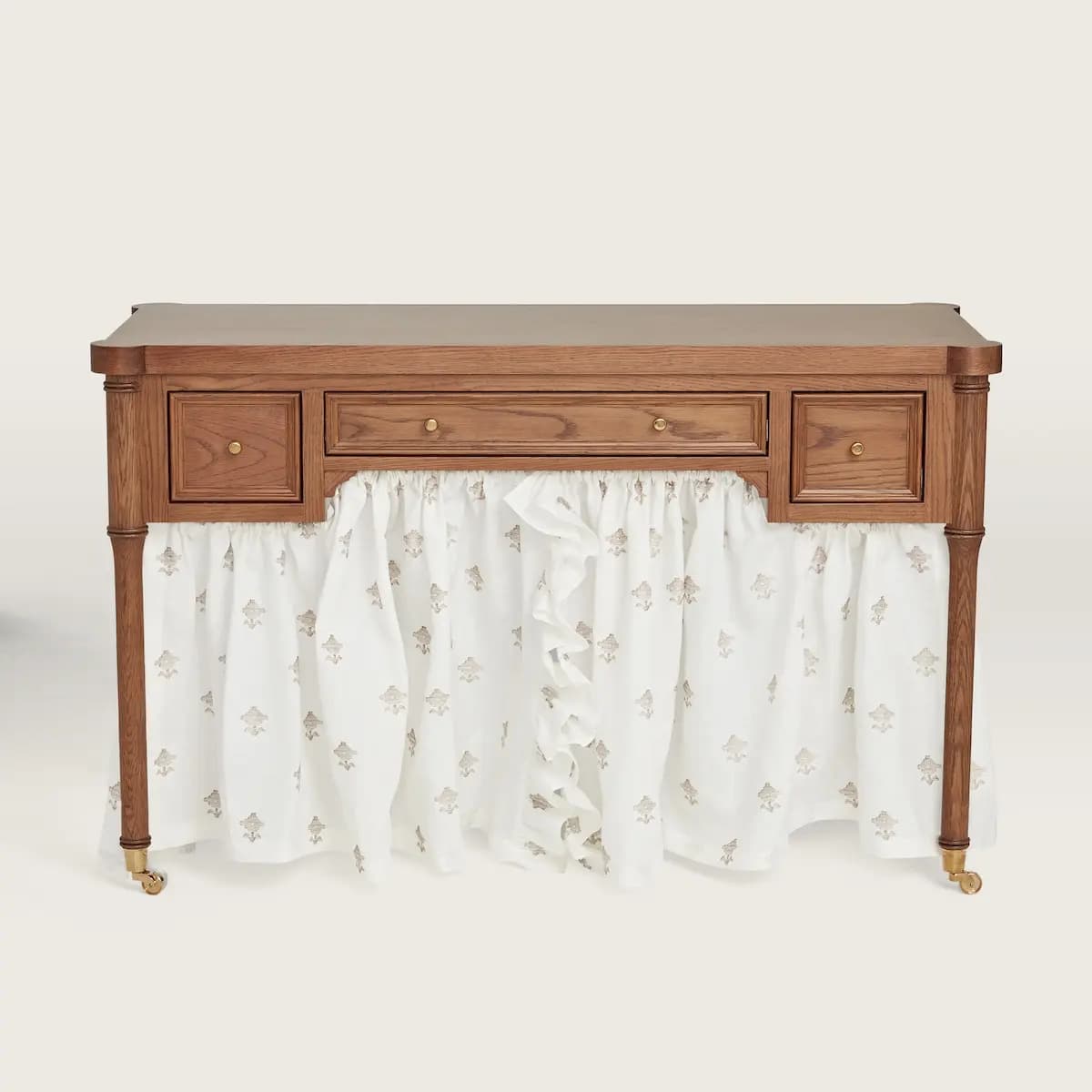 Trudie Skirted Dressing Table_ WINDSOR OAK