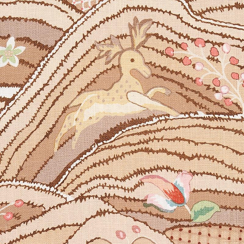 Rolling Hills - Mocha Fabrics | Schumacher
