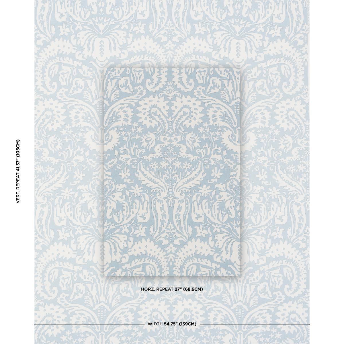 SUFFOLK DAMASK_BLUE