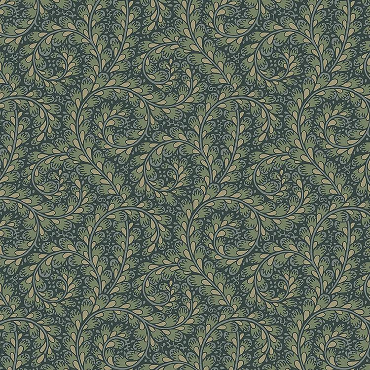 Wild Ferns - Spruce Wallpapers | Schumacher