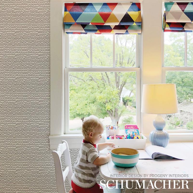 Waves - Black & White Wallpapers | Schumacher