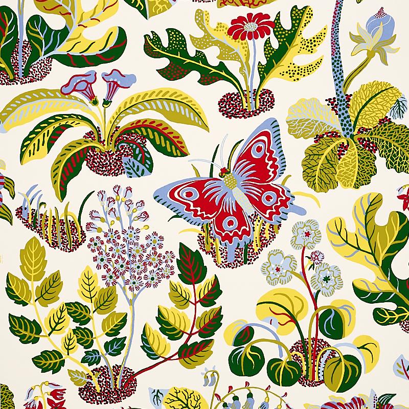 Exotic Butterfly - Multi Wallpapers | Schumacher