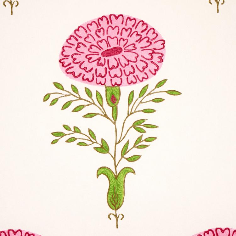 Marigold - Pink Wallpapers | Schumacher