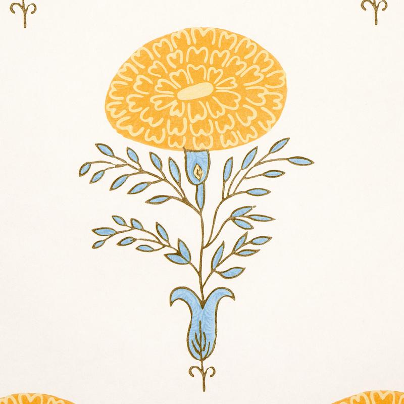 Marigold - Yellow Wallpapers | Schumacher