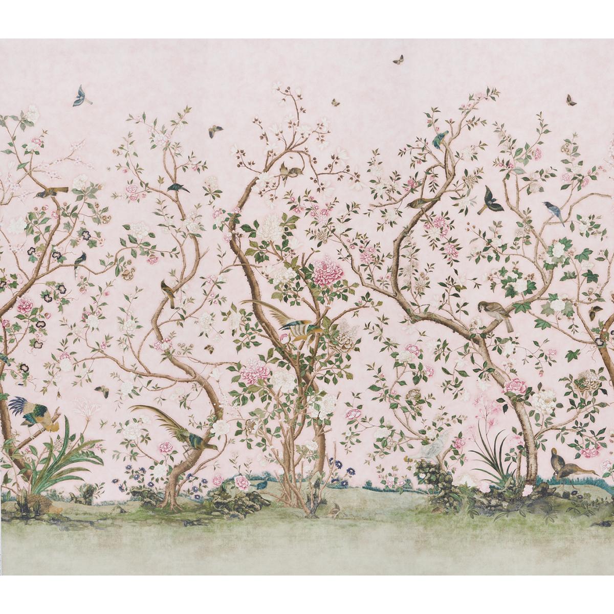 LES OISEAUX PANEL SET_BLUSH