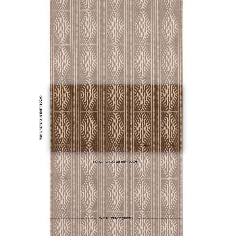 Cassava - Tobacco Wallpapers | Schumacher