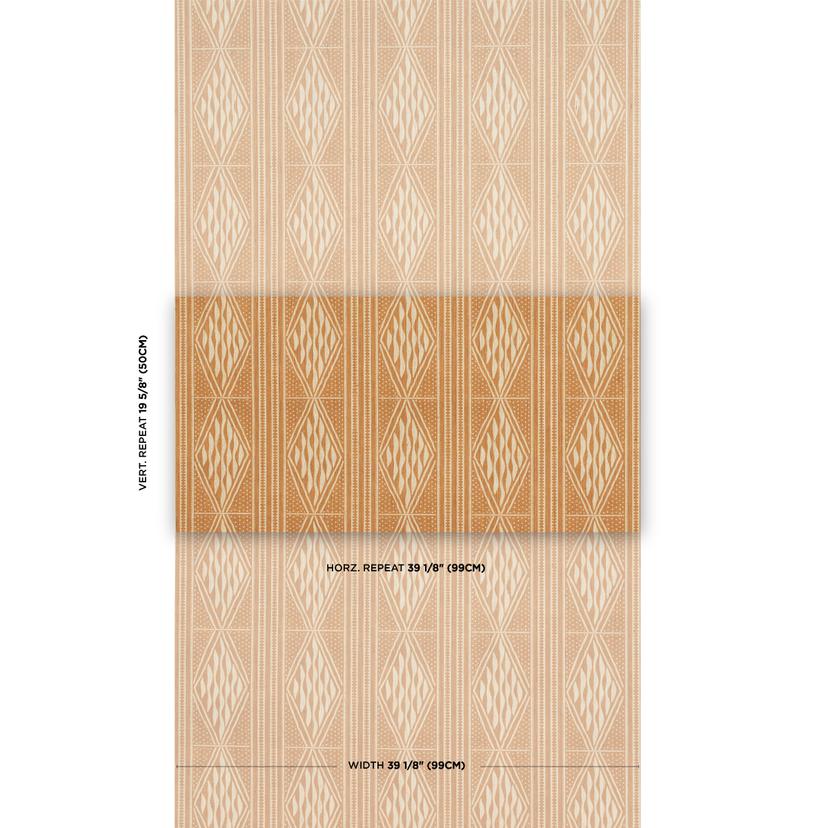 Cassava - Sable Wallpapers | Schumacher