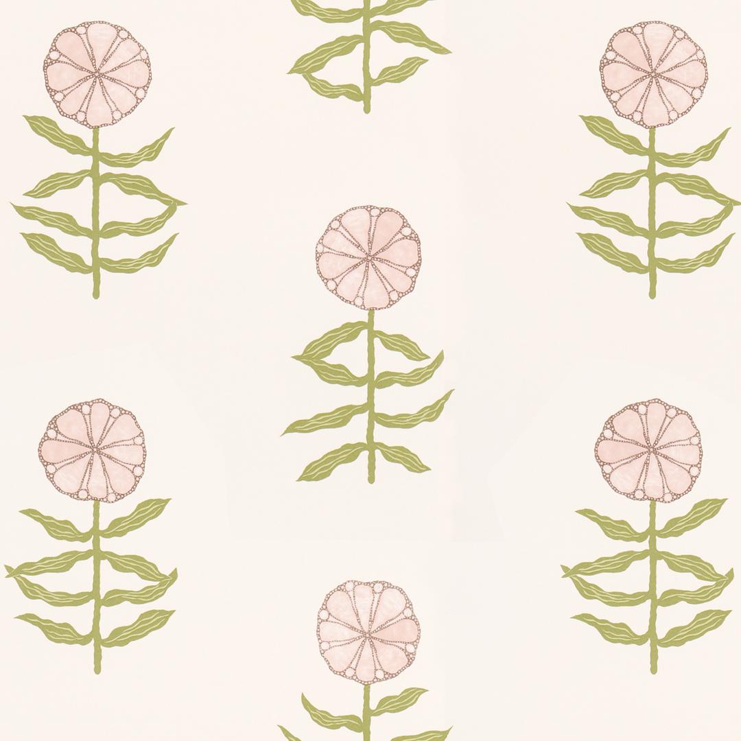 Pretty Petals - Blush Wallpapers | Schumacher
