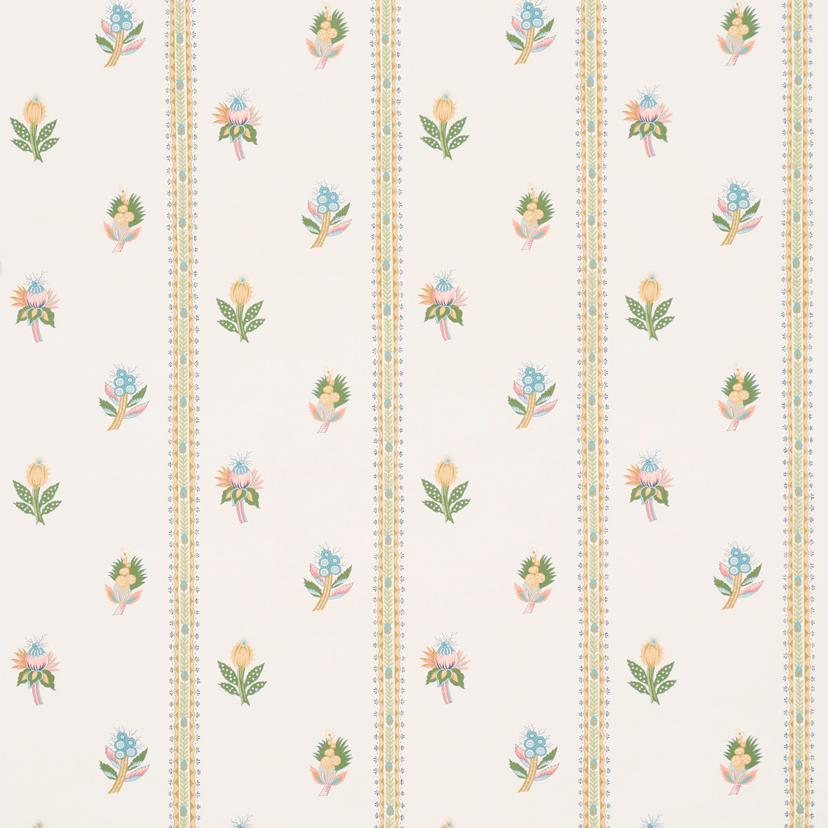 Les Fleurs Exotiques - Citron Wallpapers | Schumacher