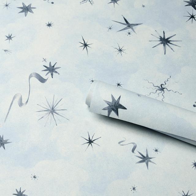 Luminaries - Clear Blue Wallpapers | Schumacher