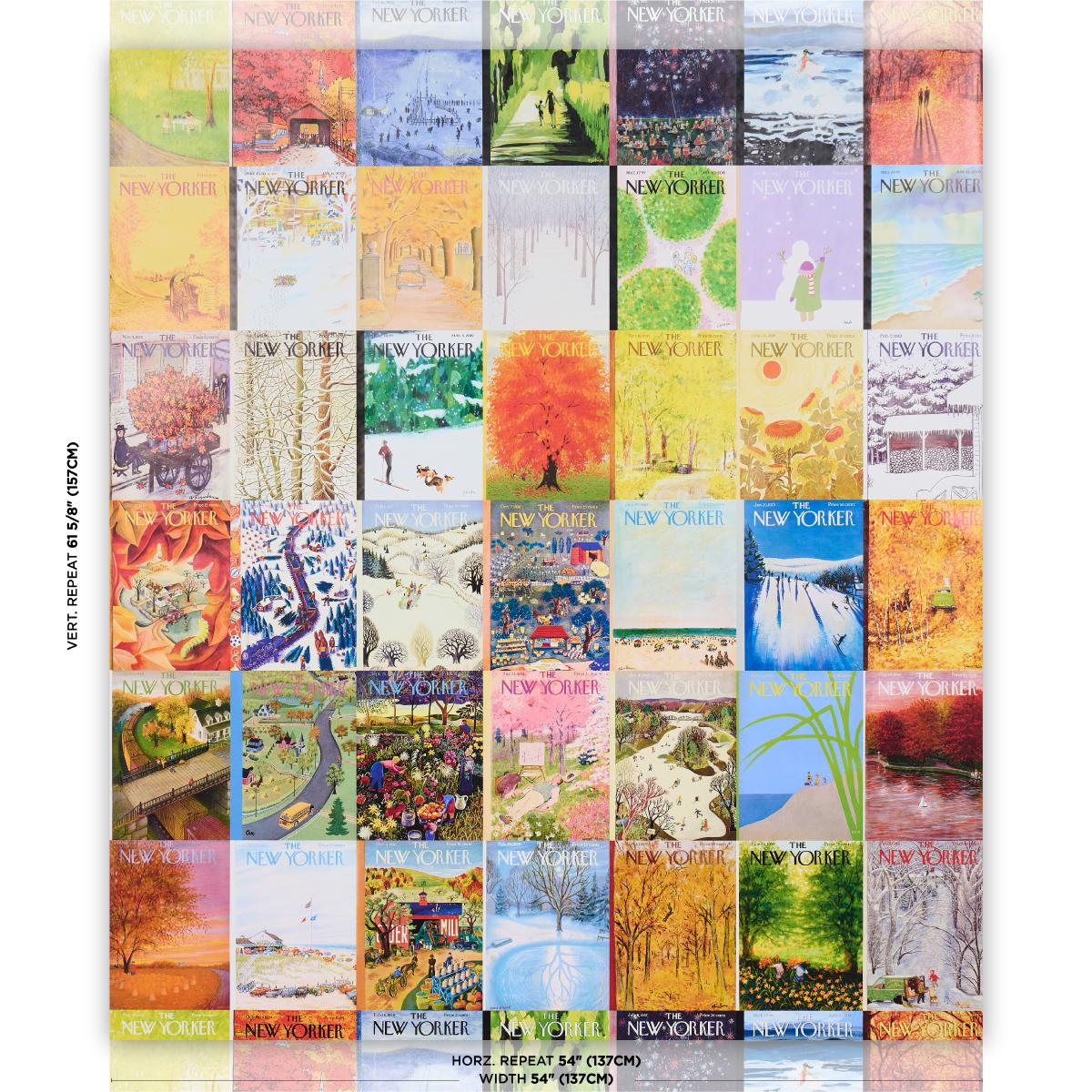 THE NEW YORKER SEASONAL COVERS_MULTICOLOR