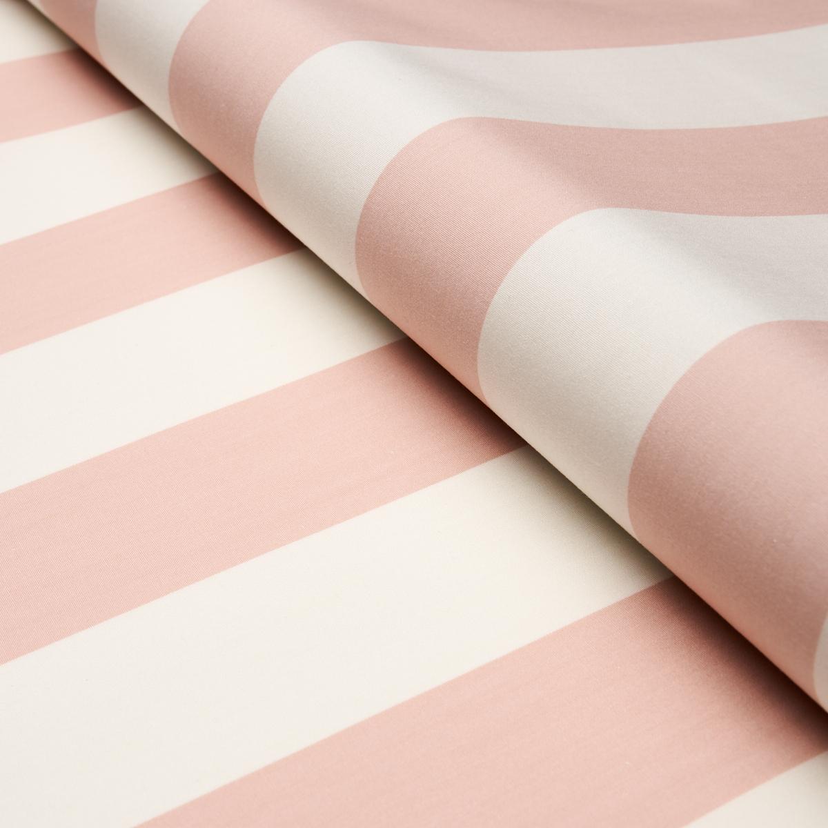 James Stripe Blush Fabrics Schumacher