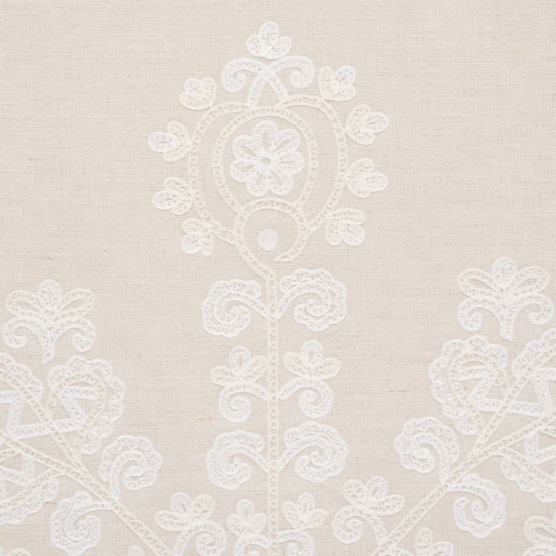 Estrella Embroidery - Linen Fabrics | Schumacher