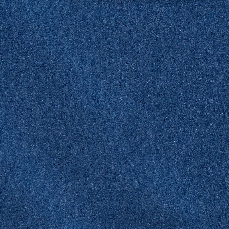 San Carlo Mohair Velvet Lapis Fabrics Schumacher