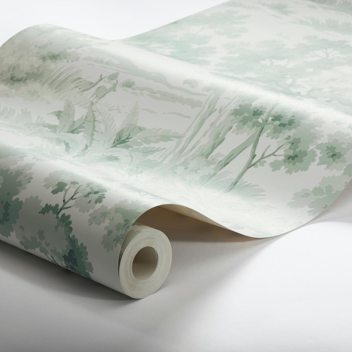 Countryside Morning - Green Wallpapers | Schumacher