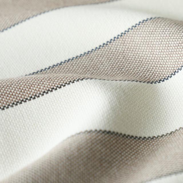 Blumont Stripe Indoor/Outdoor - Stone Fabrics | Schumacher