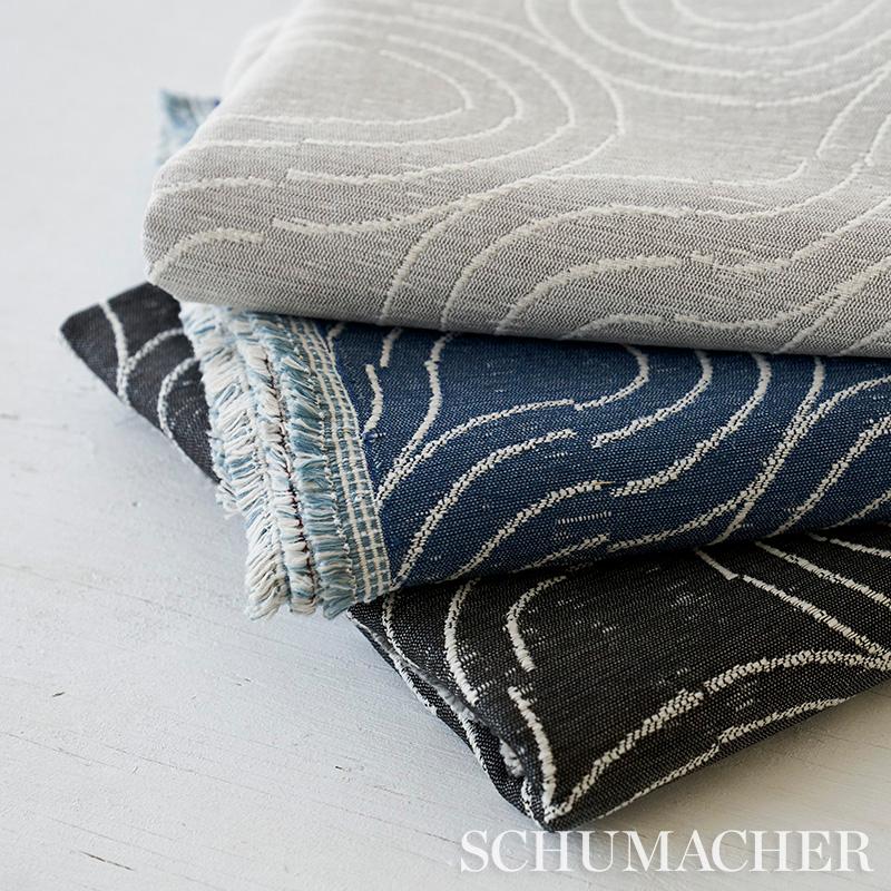 Alma Indoor/Outdoor Carbon Fabrics Schumacher