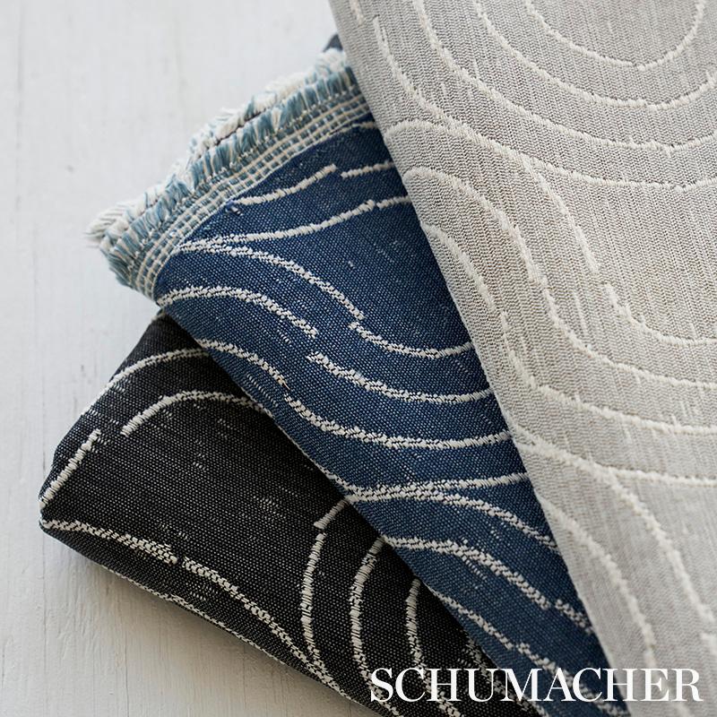 Alma Indoor/Outdoor Denim Fabrics Schumacher