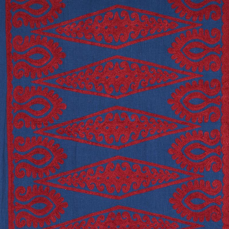 SEEMA EMBROIDERY_BLUE & RED