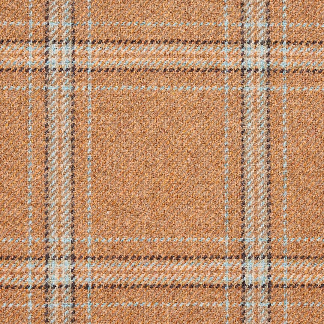 Blackburn Merino Plaid Camel Fabrics Schumacher