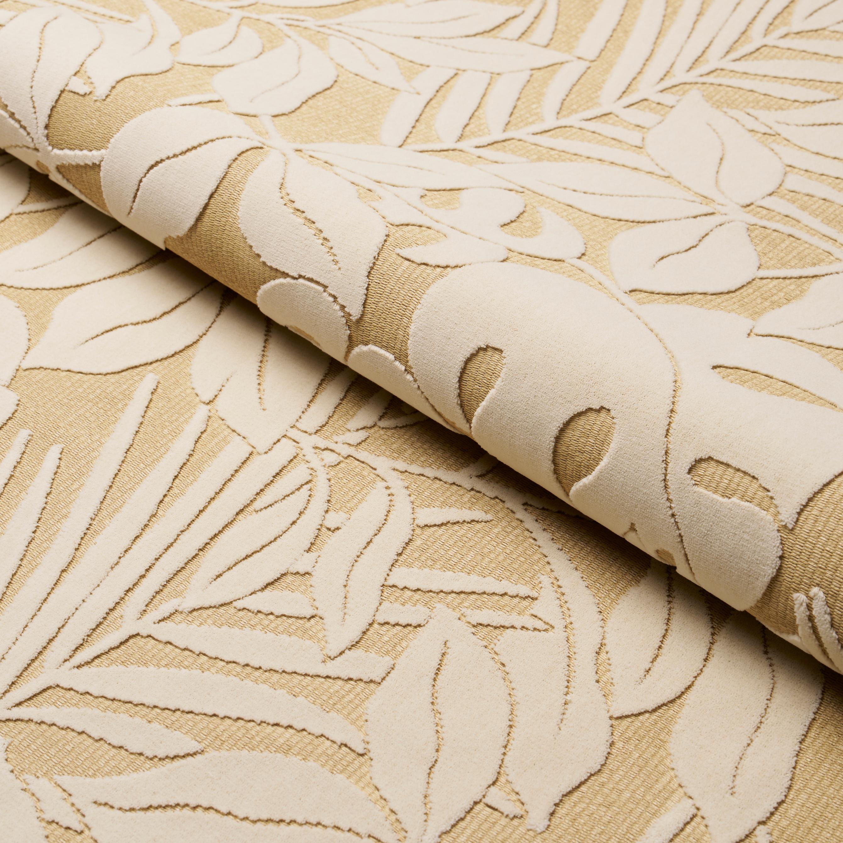 Miramar Indoor/Outdoor Velvet - White Sand Fabrics | Schumacher