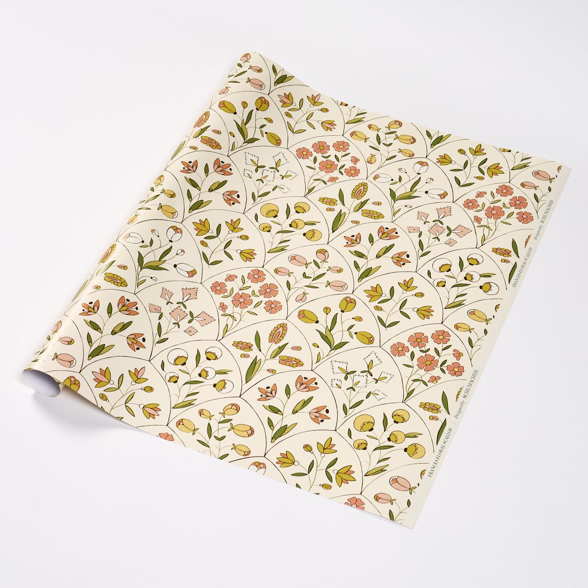 Frances Floral Wrapping Paper_PETAL