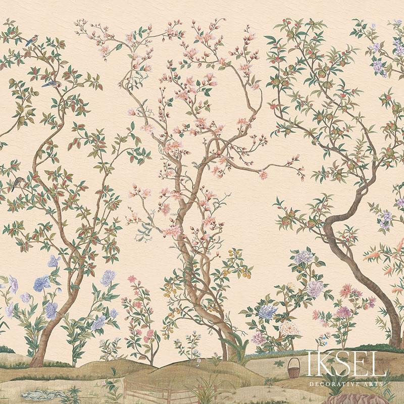 Imperial Garden - Blush Wallpapers | Schumacher