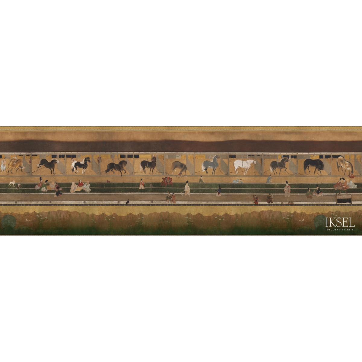 Japanese Stables - Original Wallpapers | Schumacher