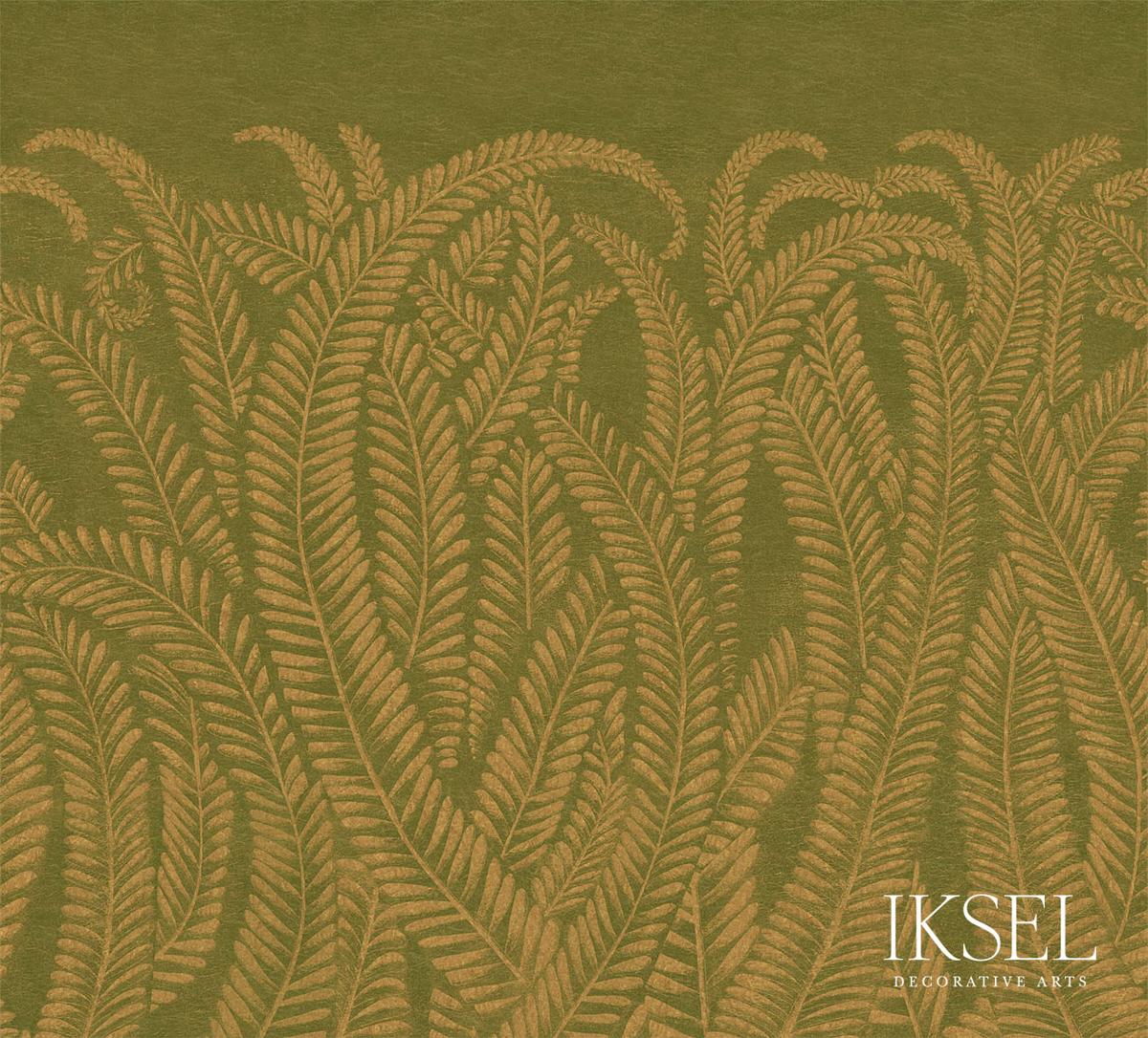 ART DECO GOLDEN FERN_GOLDEN GREEN