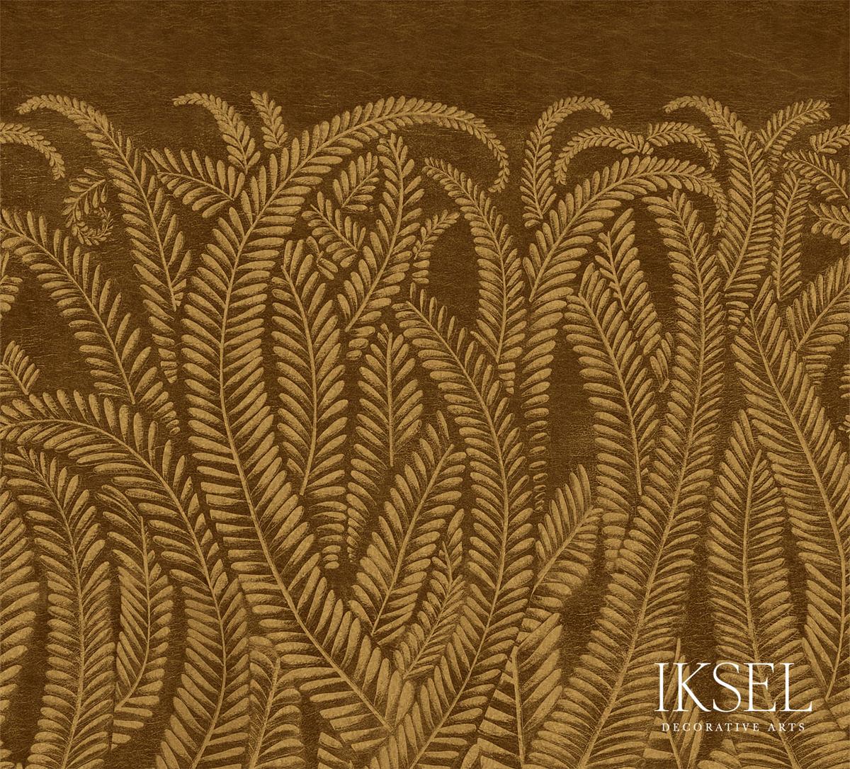 ART DECO GOLDEN FERN_GOLDEN BROWN