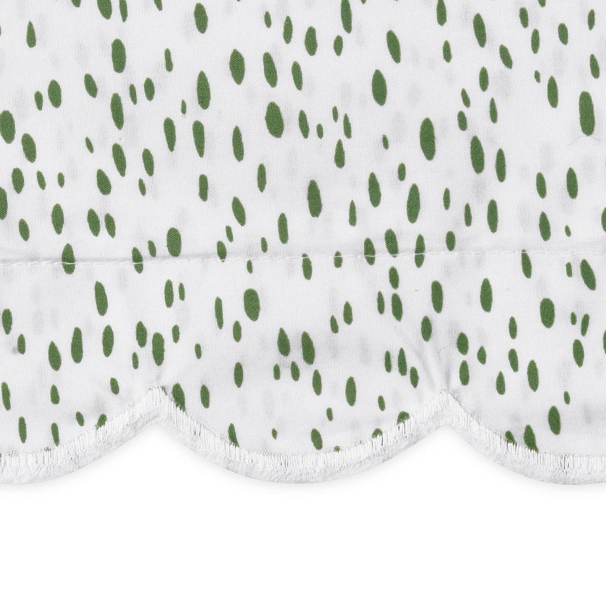 Celine Fitted Sheet Grass Bed & Bath Schumacher