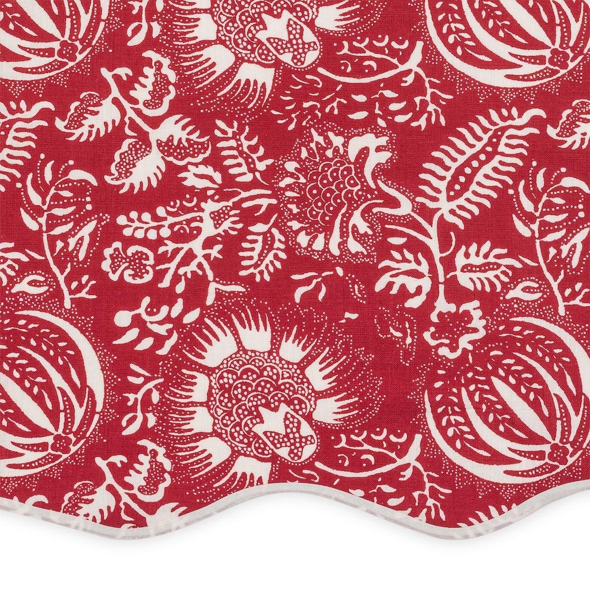 Granada Guest Towel, Set of 2_SCARLET