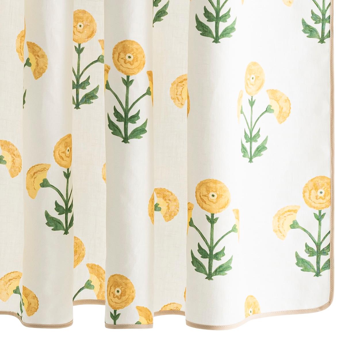 Gisele Shower Curtain Marigold Bed & Bath Schumacher