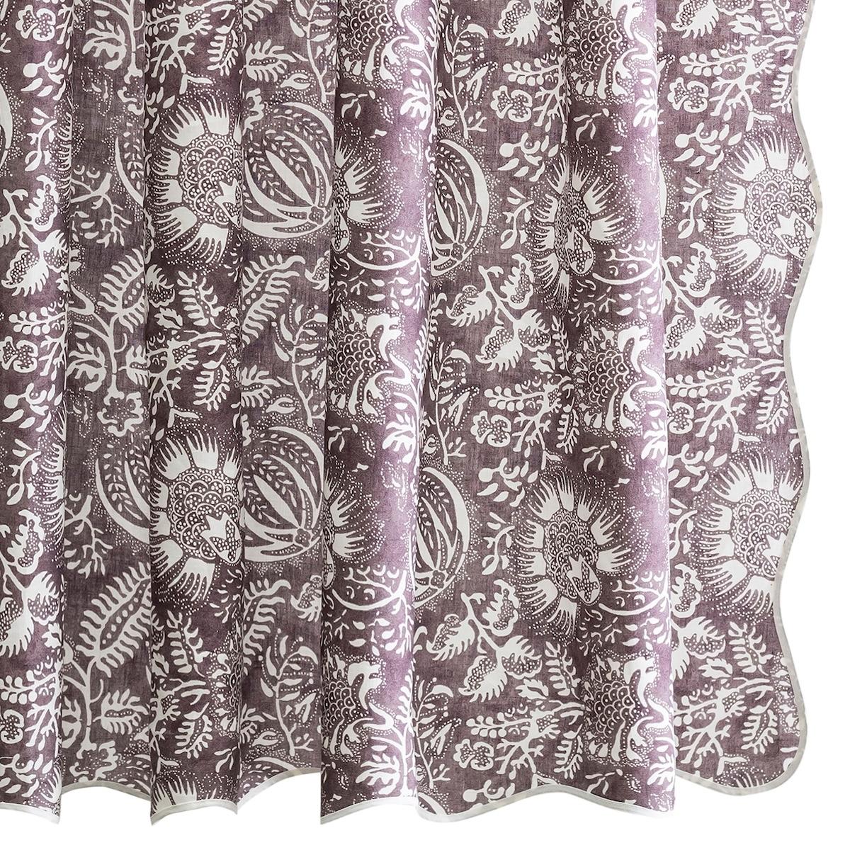 Granada Linen Shower Curtain_THISTLE