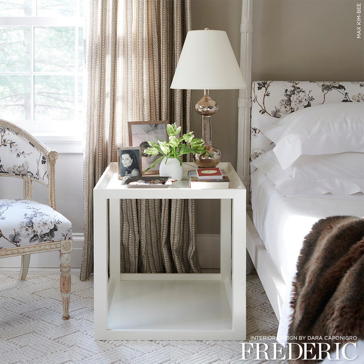 Luca Hemstitch Pillowcases Bone Bed & Bath Schumacher