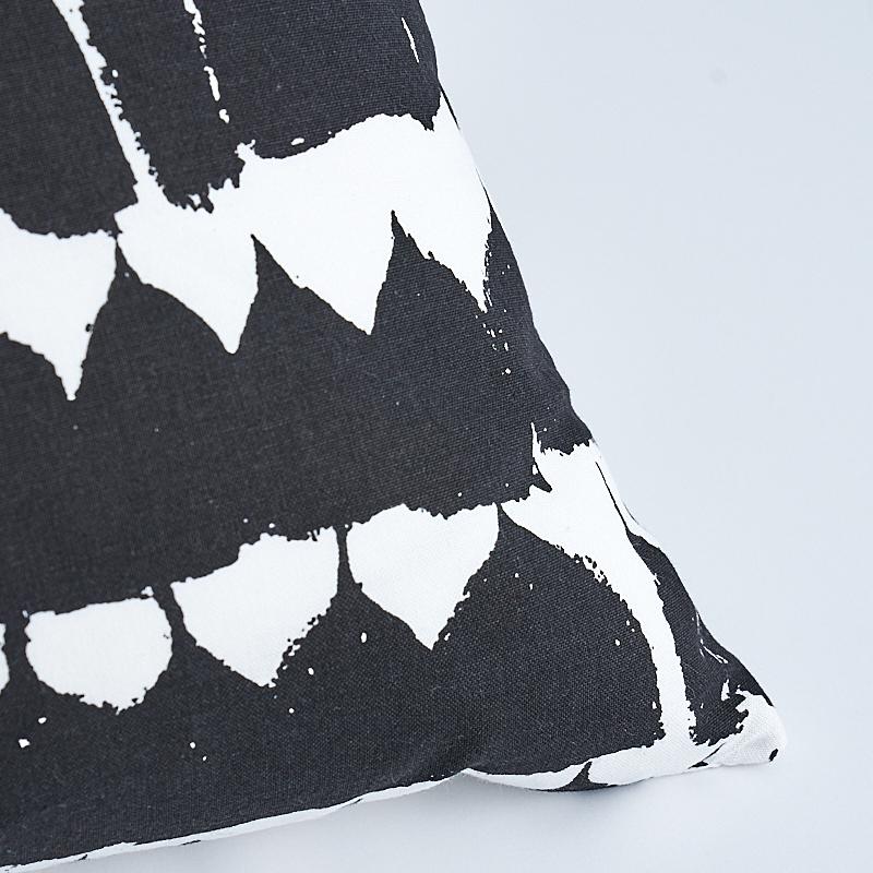 Queen Of Spain Pillow Black Pillows & Accessories Schumacher